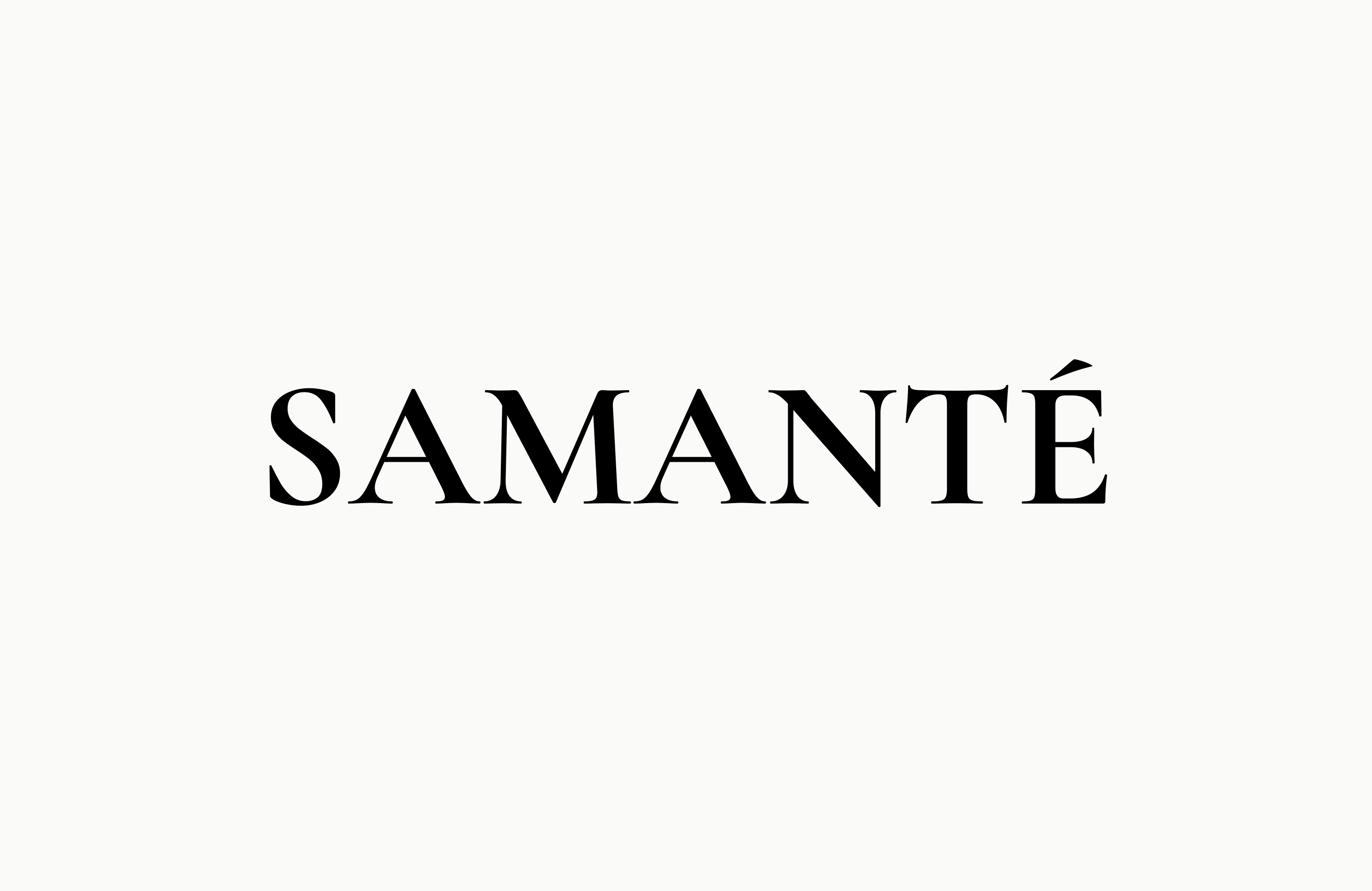 Logo design samante